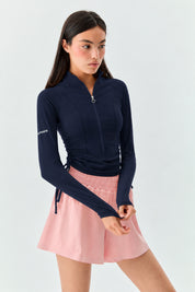 ZIPPER MIDNIGHT BLUE