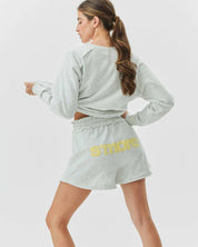 SWEATSHORT HEATHER GRAY