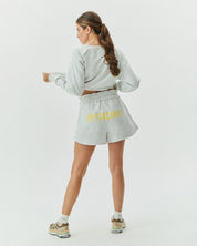 SWEATSHORT HEATHER GRAY