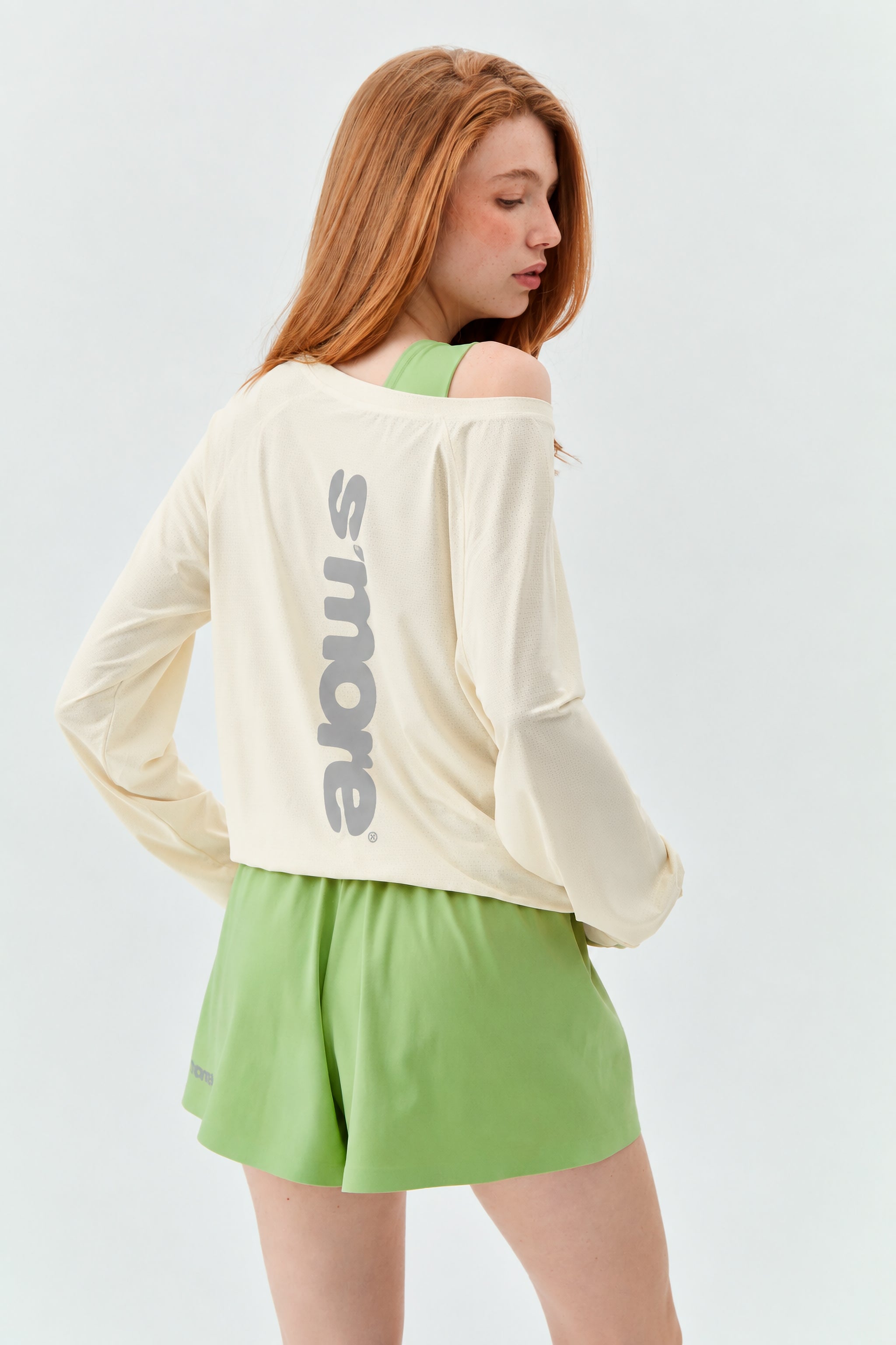 RUNNING LONGSLEEVE BUTTERCREAM