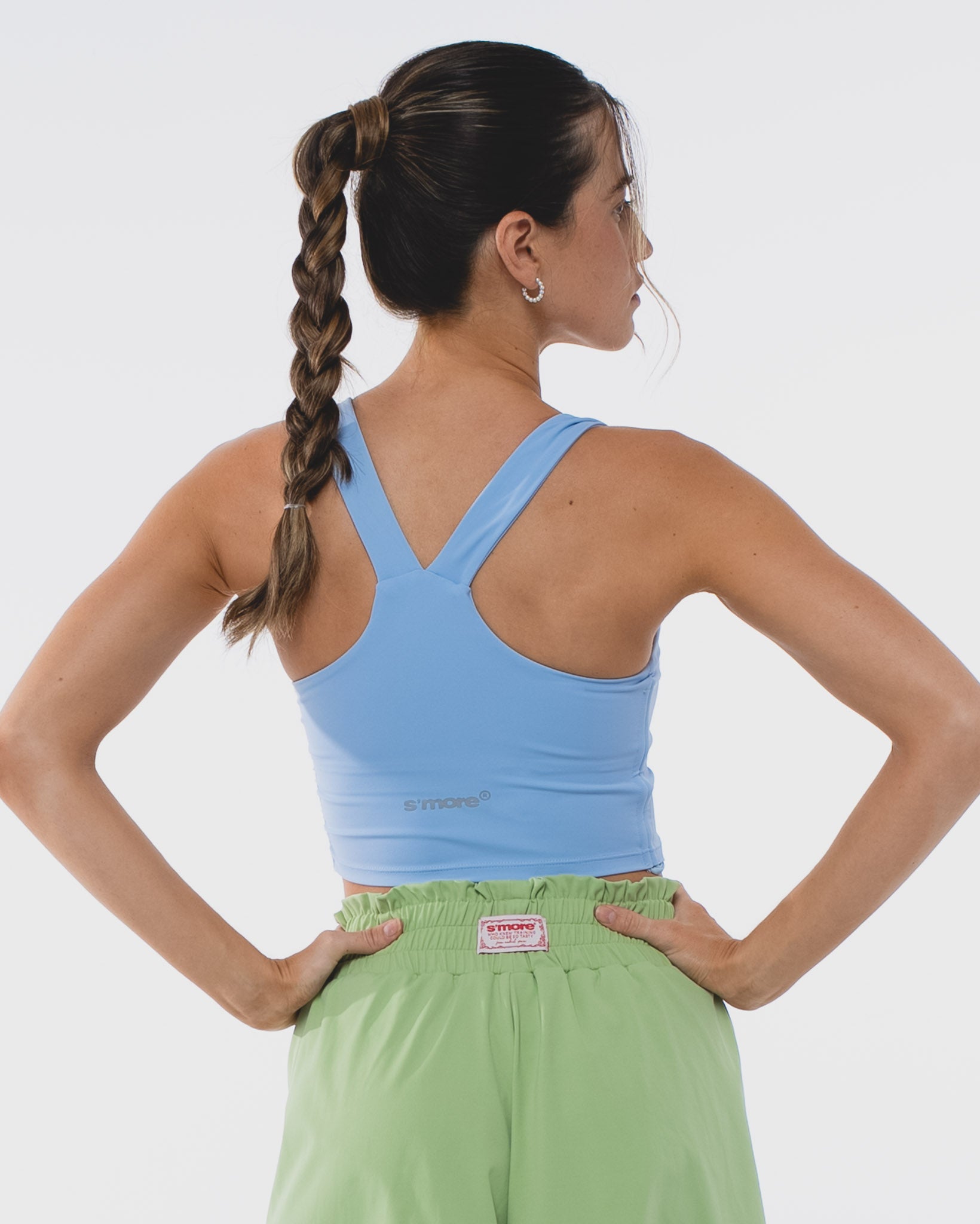 LACE TOP FROSTING BLUE