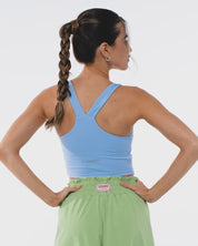 LACE TOP FROSTING BLUE