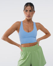 LACE TOP FROSTING BLUE