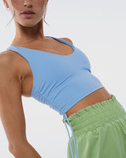 LACE TOP FROSTING BLUE