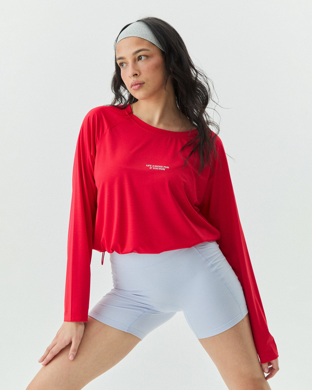 RUNNING LONGSLEEVE CHERRY