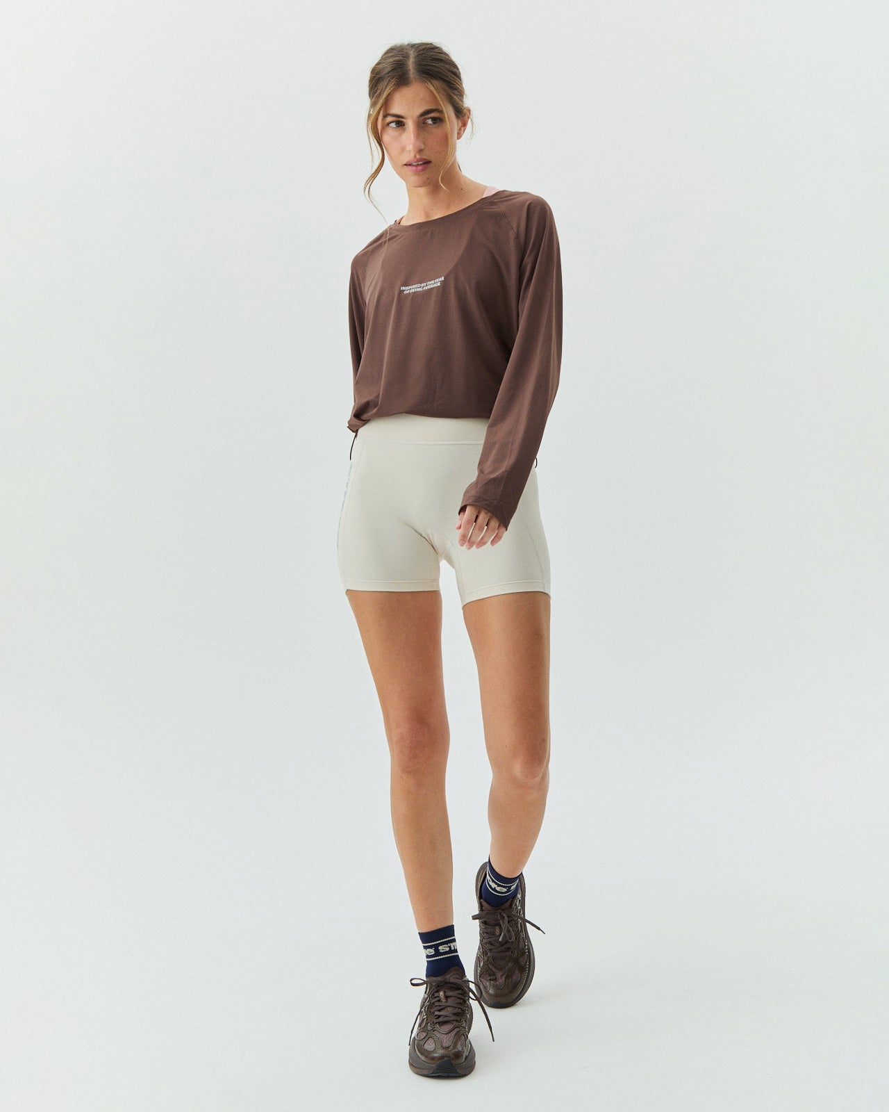 RUNNING LONGSLEEVE CHOCOLATE