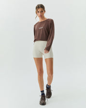 RUNNING LONGSLEEVE CHOCOLATE