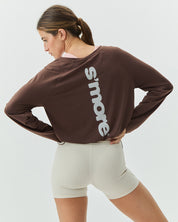 RUNNING LONGSLEEVE CHOCOLATE