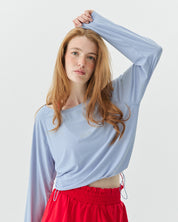 RUNNING LONGSLEEVE POWDER SUGAR BLUE