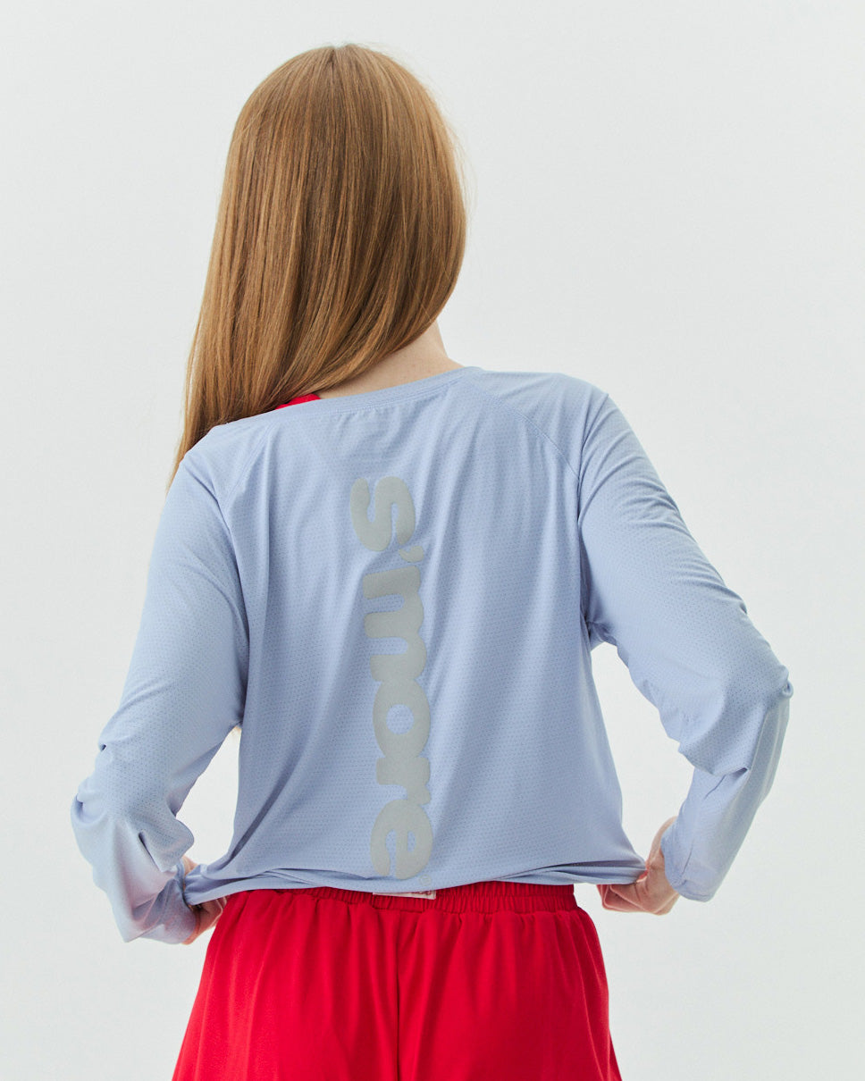 RUNNING LONGSLEEVE POWDER SUGAR BLUE