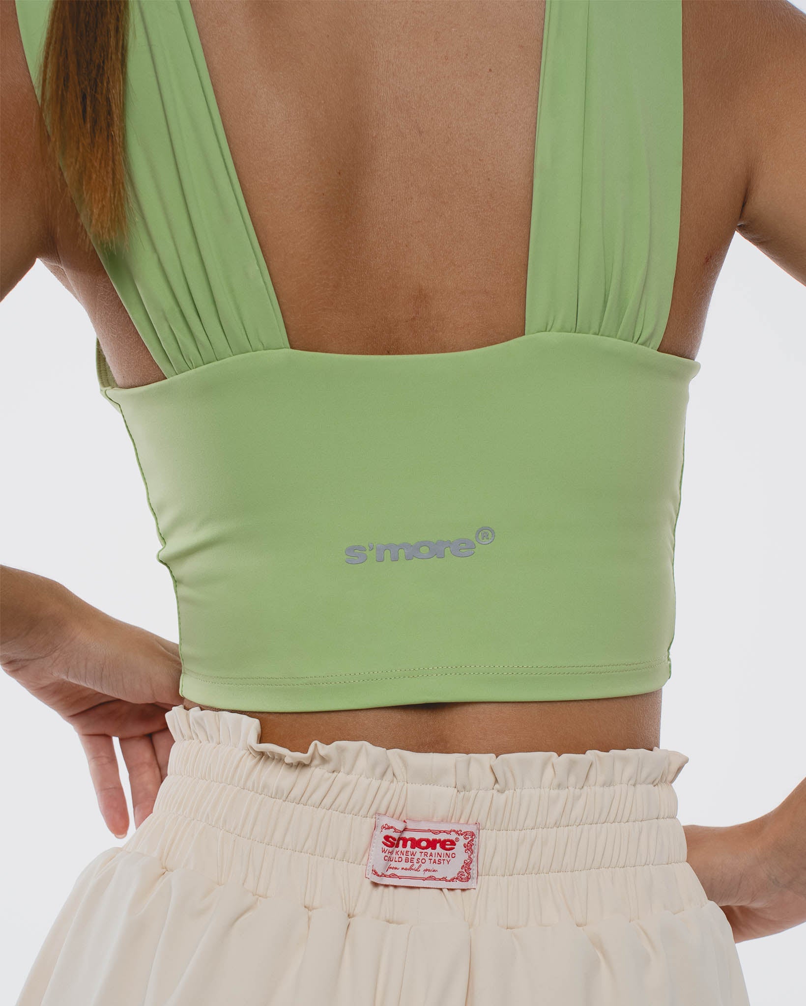 RUCHED TOP PISTACCIO