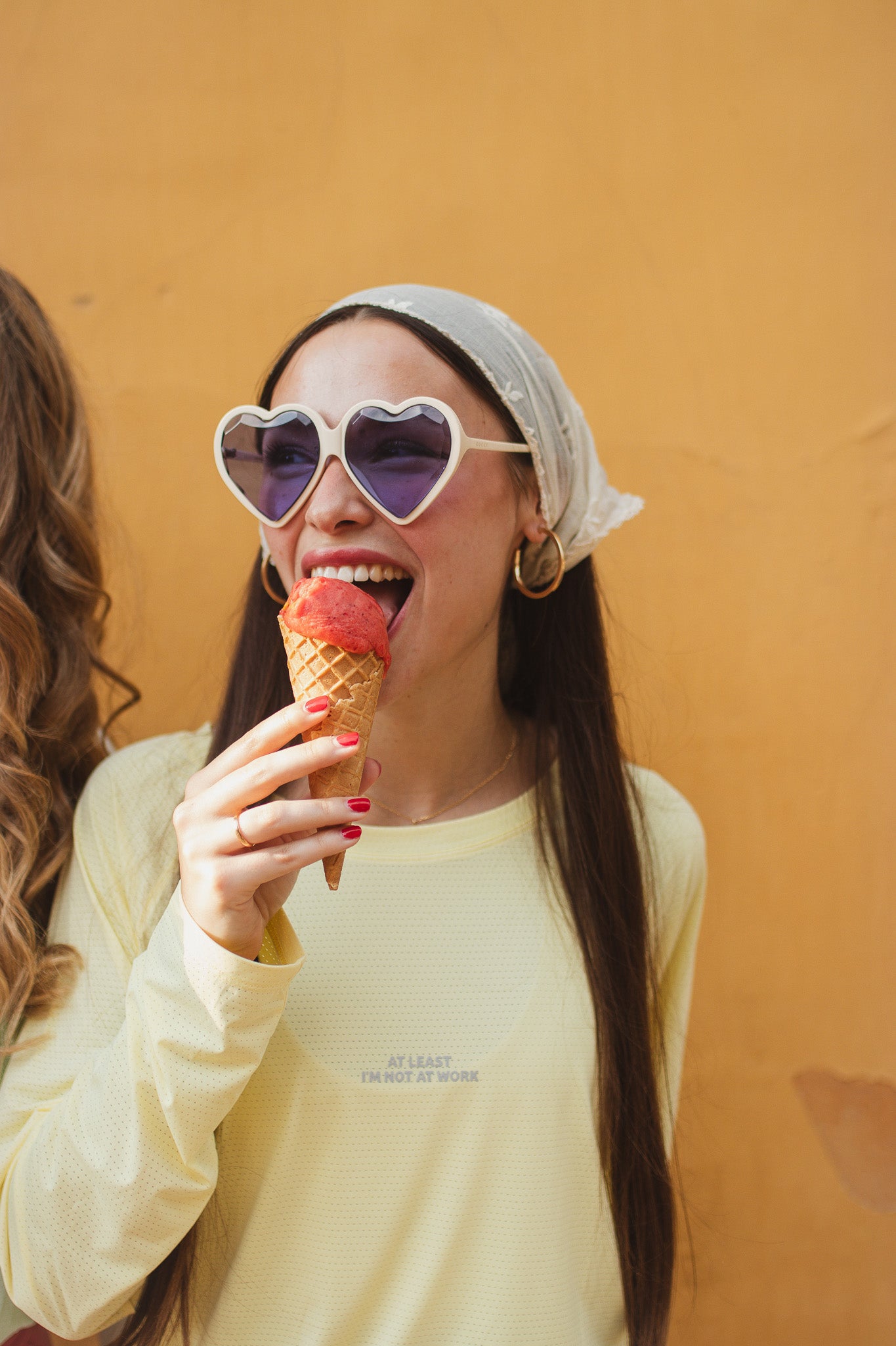 RUNNING LONGSLEEVE BANANA ICECREAM