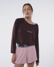 RUNNING LONGSLEEVE CHOCOLATE