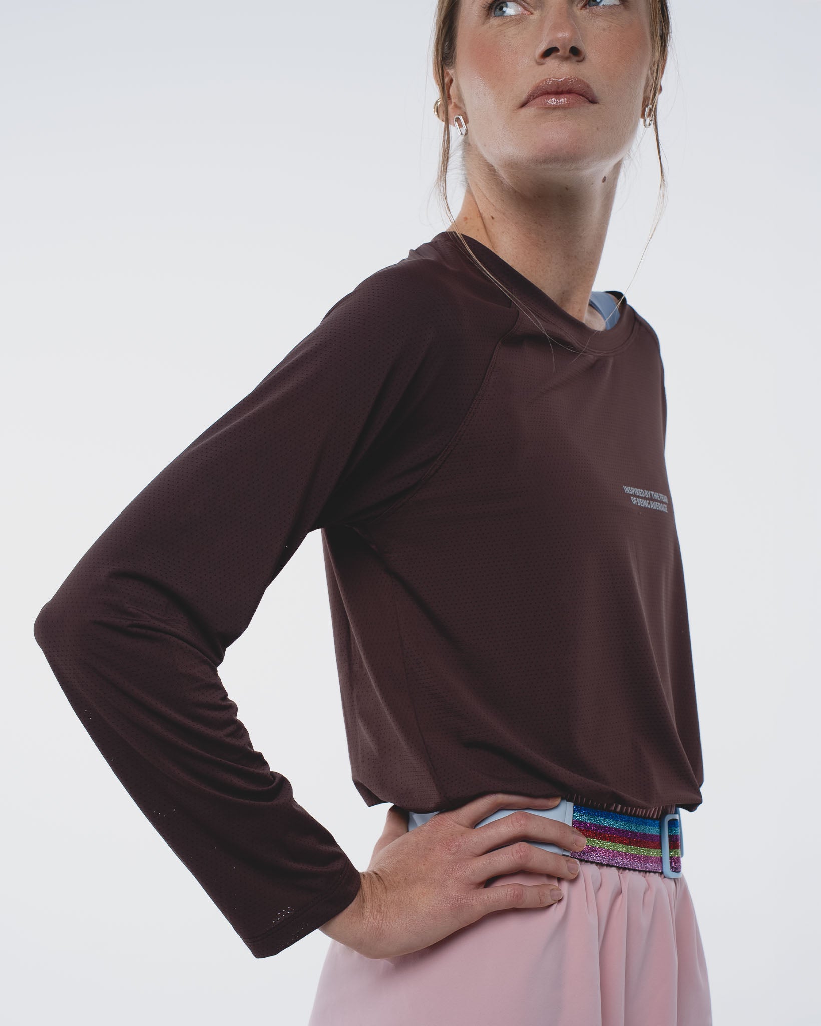 RUNNING LONGSLEEVE CHOCOLATE