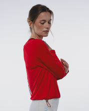 RUNNING LONGSLEEVE CHERRY