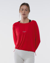 RUNNING LONGSLEEVE CHERRY