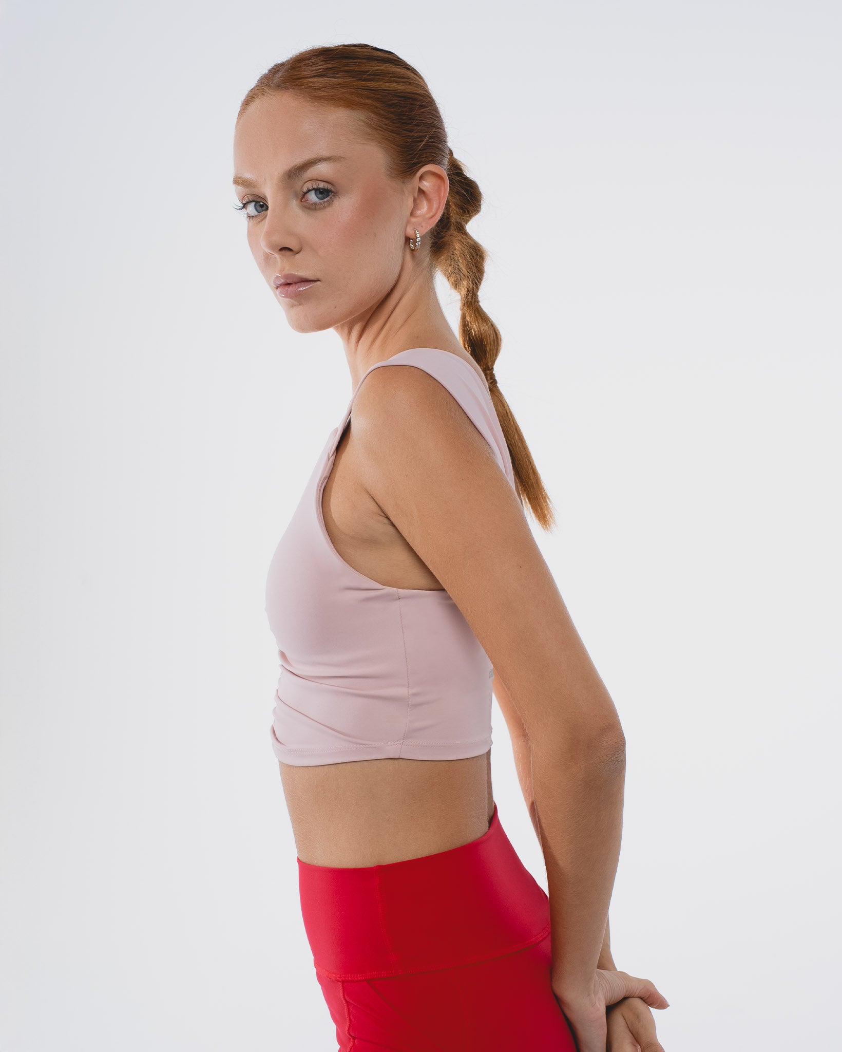 RUCHED TOP COTTON CANDY