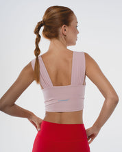 RUCHED TOP COTTON CANDY