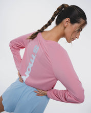 RUNNING LONGSLEEVE BUBBLEGUM