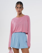 RUNNING LONGSLEEVE BUBBLEGUM