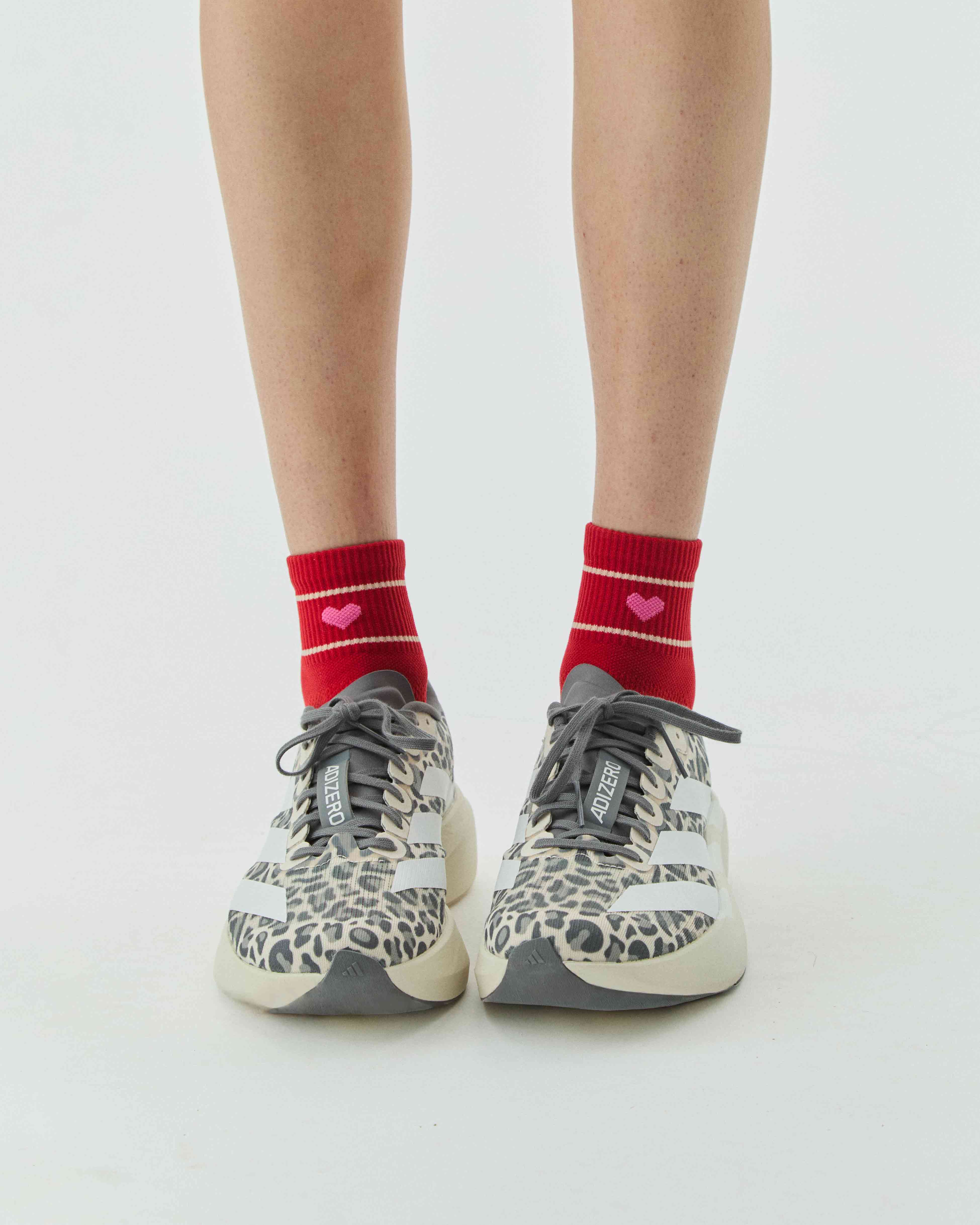 QUARTER-CREW SOCK PACK STRAWBERRY