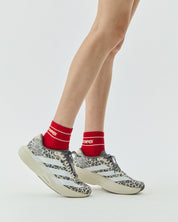 QUARTER-CREW SOCK PACK STRAWBERRY