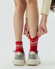 QUARTER-CREW SOCK PACK STRAWBERRY