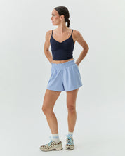 SHORTS COTTON CANDY BLUE
