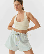 SWEATSHORT HEATHER GRAY