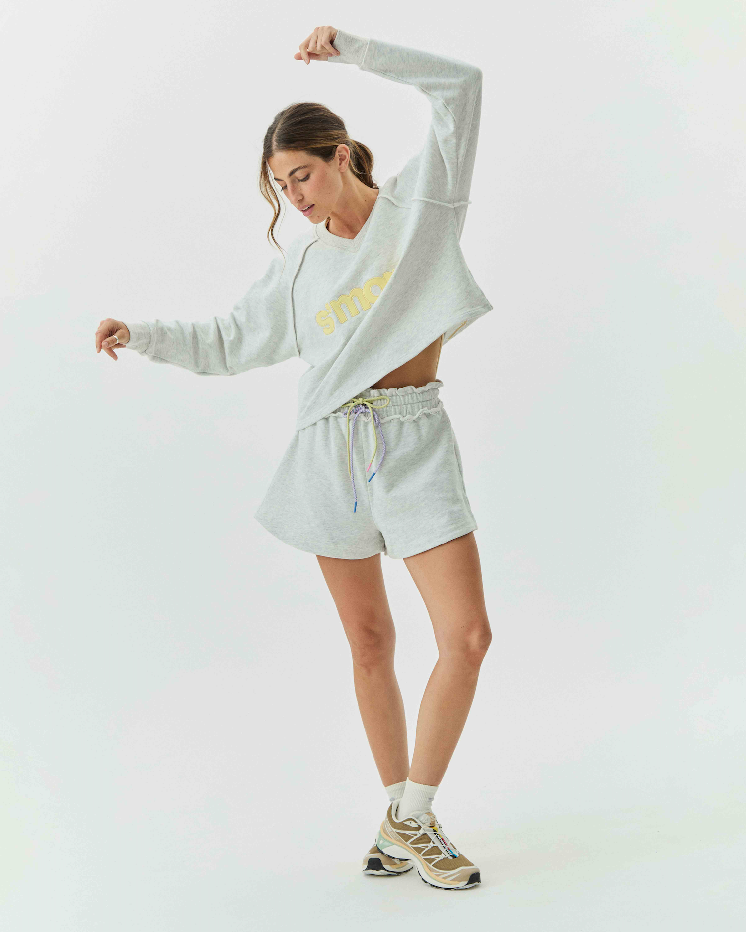 SWEATSHIRT HEATHER GRAY