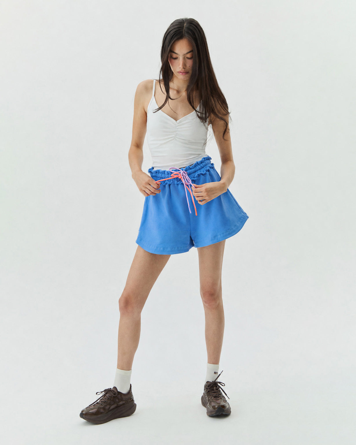 SWEATSHORT CERULEAN BLUE