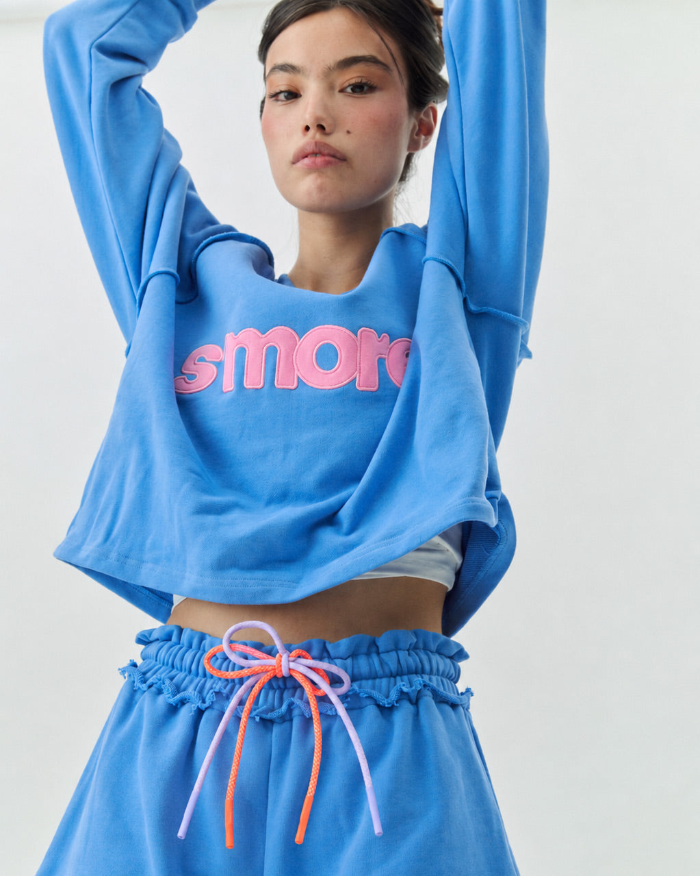 SWEATSHIRT CERULEAN BLUE