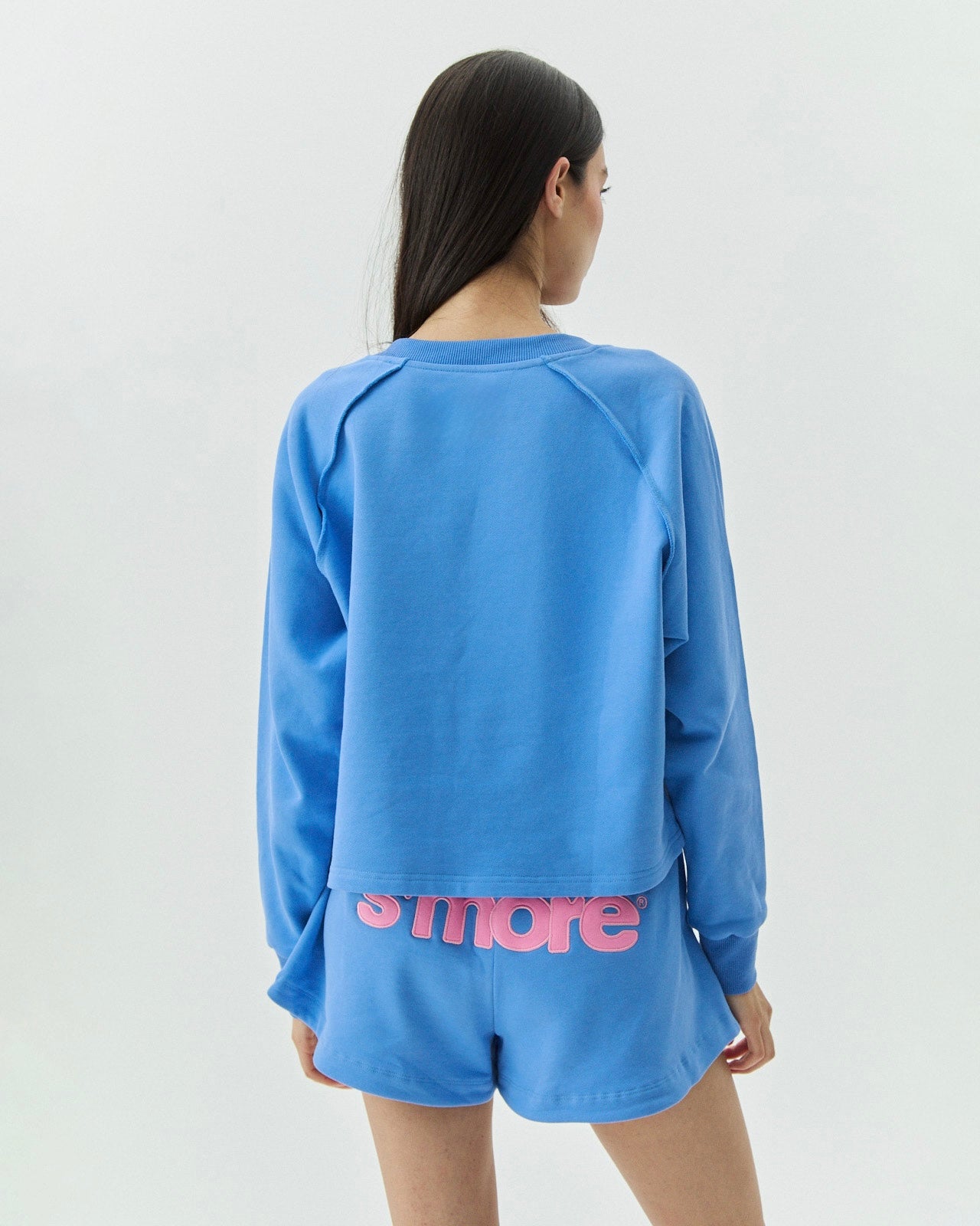 SWEATSHIRT CERULEAN BLUE