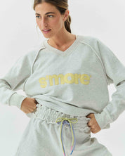 SWEATSHIRT HEATHER GRAY