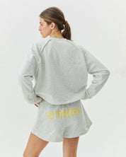 SWEATSHIRT HEATHER GRAY