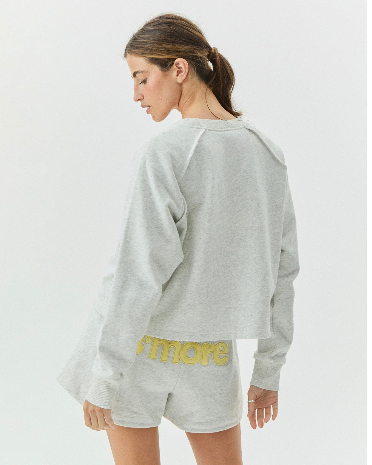 SWEATSHIRT HEATHER GRAY