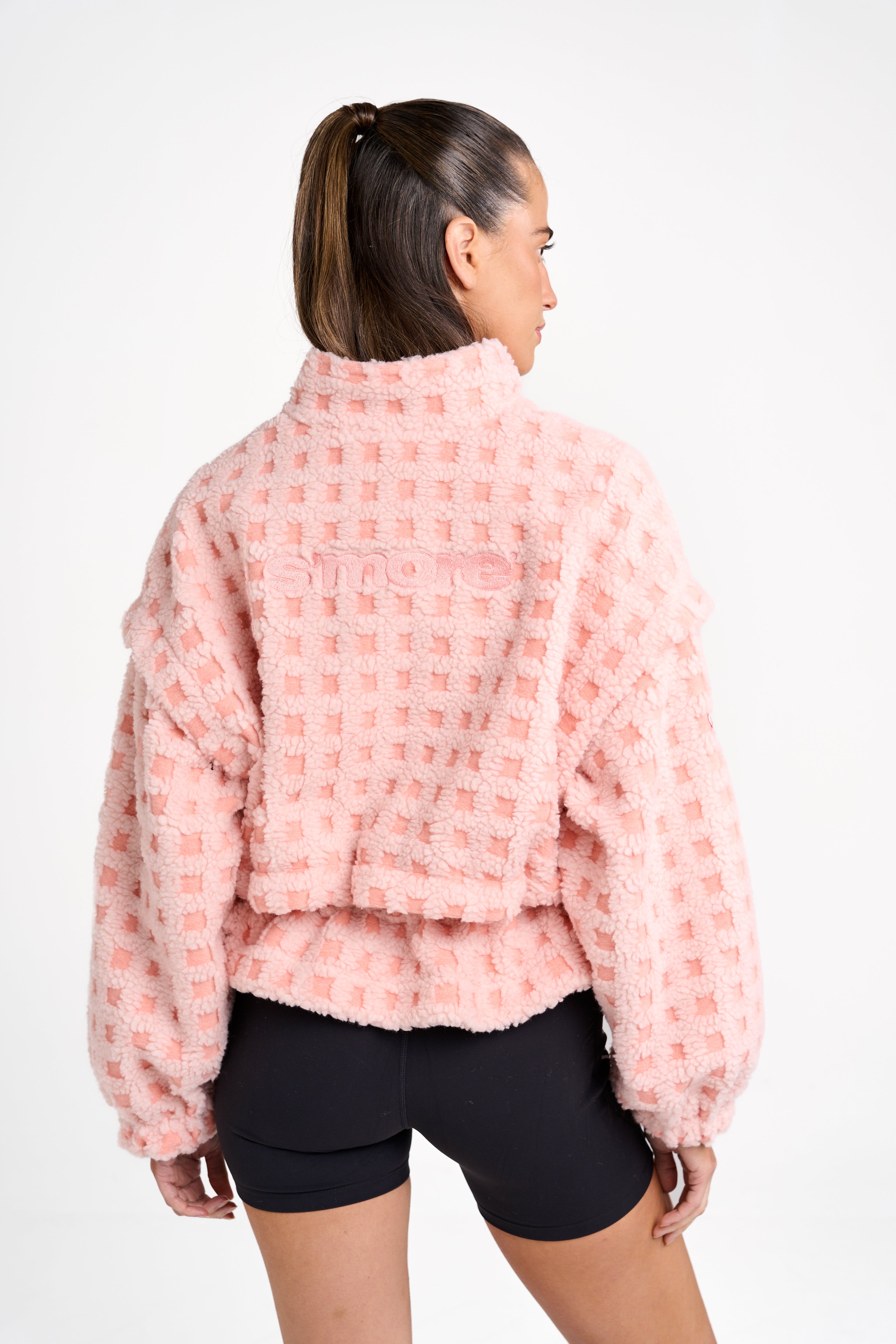 FLEECE JACKET COTTON CANDY