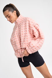 FLEECE JACKET COTTON CANDY