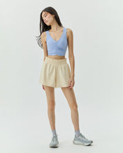 RUCHED TOP COTTON CANDY BLUE