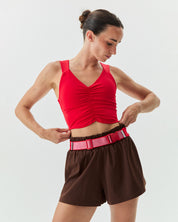 RUCHED TOP CHERRY