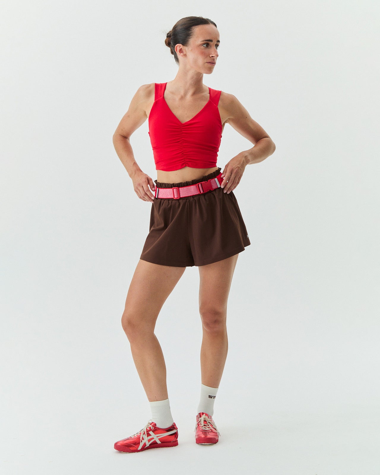 RUCHED TOP CHERRY