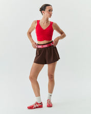 RUCHED TOP CHERRY
