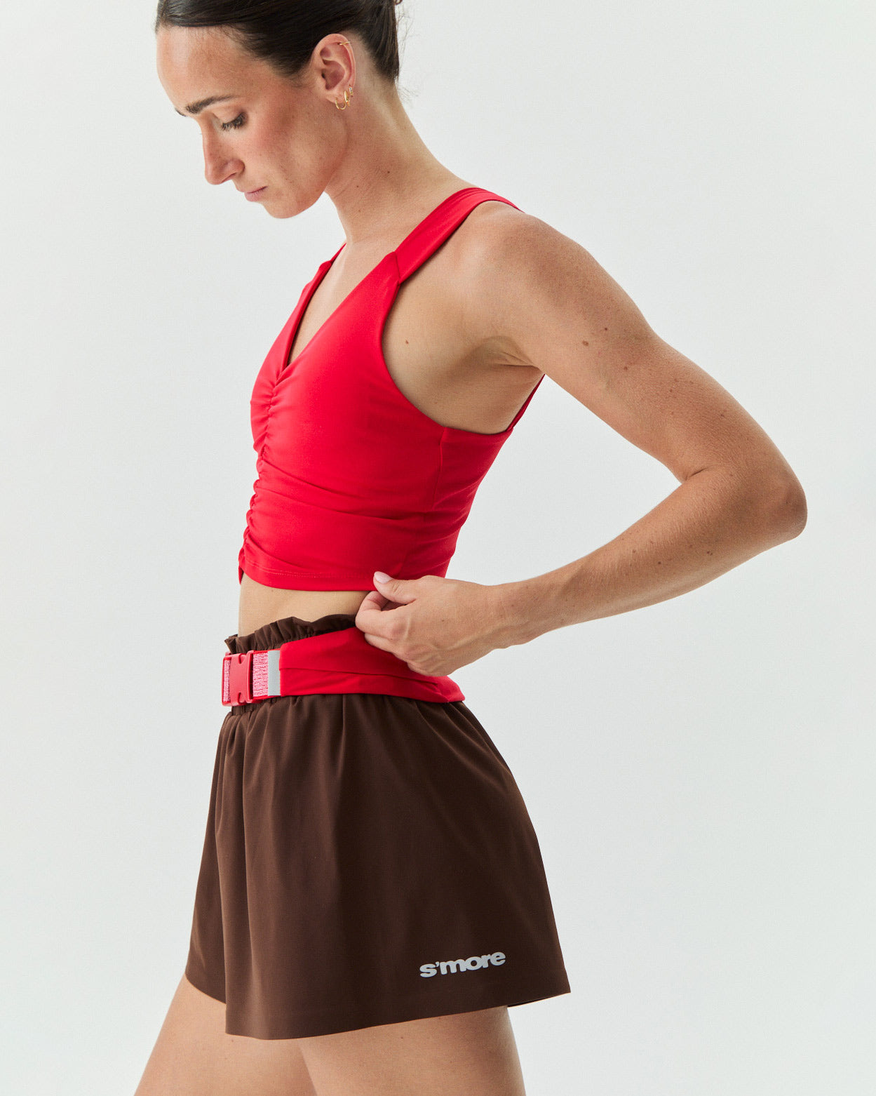 RUCHED TOP CHERRY
