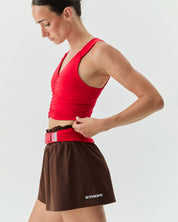 RUCHED TOP CHERRY