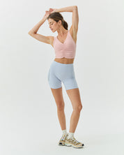 RUCHED TOP FROSTING PINK