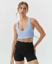 LACE TOP COTTON CANDY BLUE