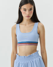 BAND TOP COTTON CANDY BLUE