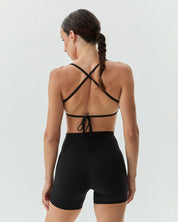 STRAPPY TOP BLACK LICORICE