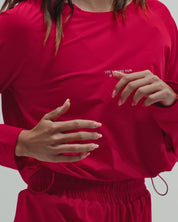 RUNNING LONGSLEEVE CHERRY