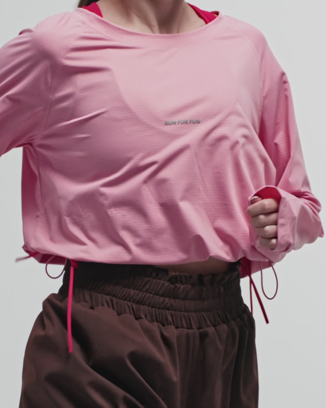 RUNNING LONGSLEEVE BUBBLEGUM